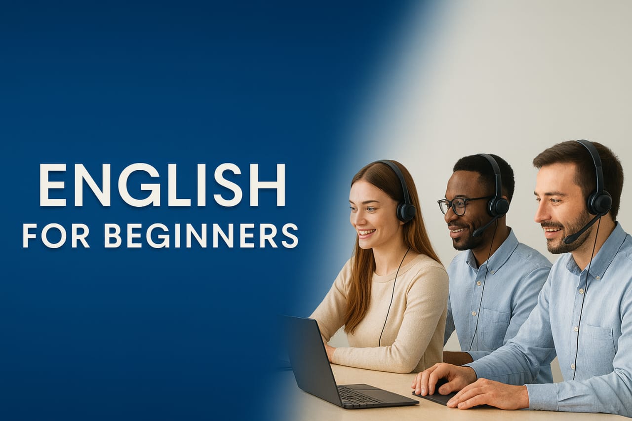 Diseño para curso de inglés principiantes